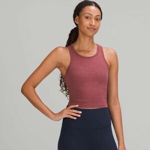 Lululemon Ebb To Street Cropped Racerback Tank